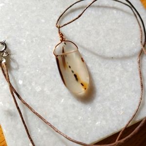 Montana Moss Agate Necklace